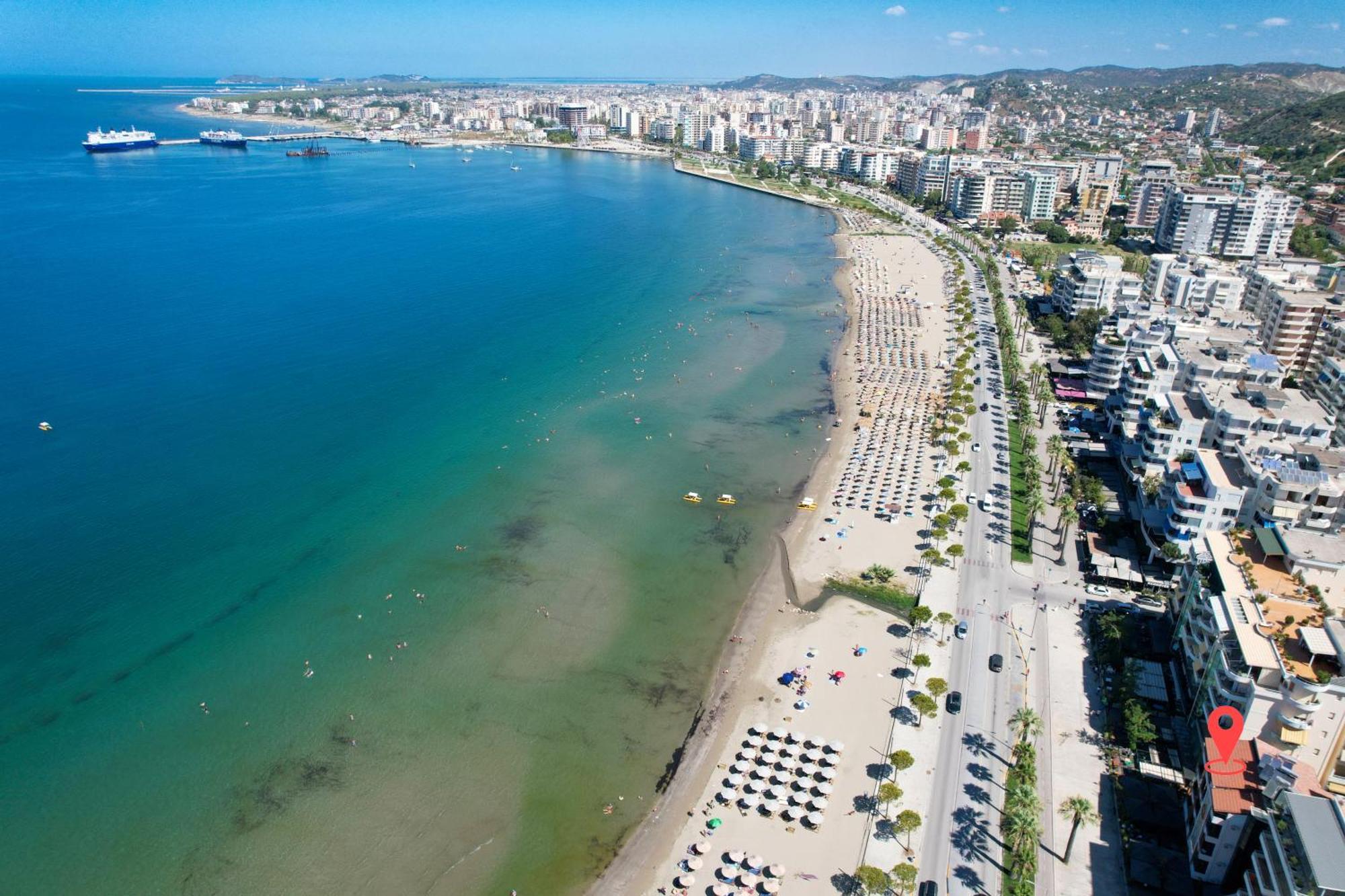 Miramare Boutique Hotel Vlorë Buitenkant foto